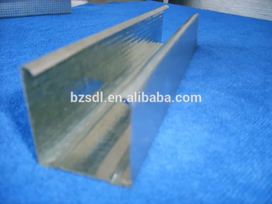 galvanized steel C channel