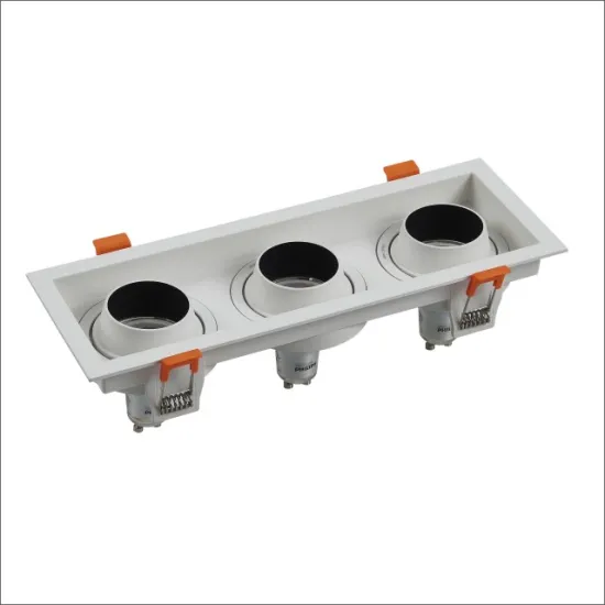 Modern Mini Dot Lamp: Small Showcase LED Spot Lights GU10 3 Head Recessed