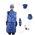 Inti vinil timah ringan 0.5mmpb LEAD Equivalency Apron