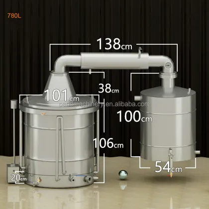 Commercial Wine Toaster Rose Water Distillation Machine