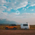 Aluminum caravan travel trailer mobile house modern