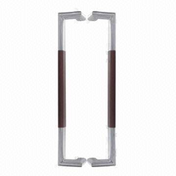 Sliding Glass Shower Door Handles, Flowered Wood Straight Sand, Made of Stainless Steel