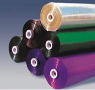 colorful cellophane
