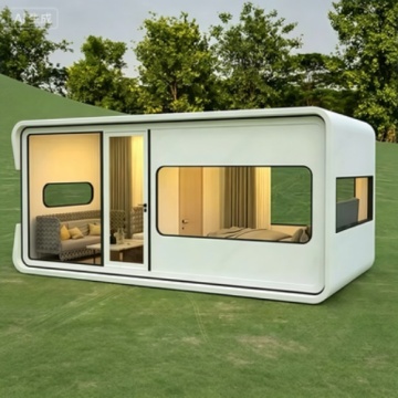 Sunlight Retreat: Foldable Studio for Parks, Resorts, and Glamping