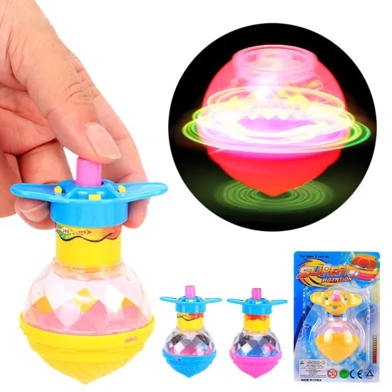 Budget-Friendly Light Up Plastic Dreidels: Affordable LED Toys with Gyroscopic Spinning Tops