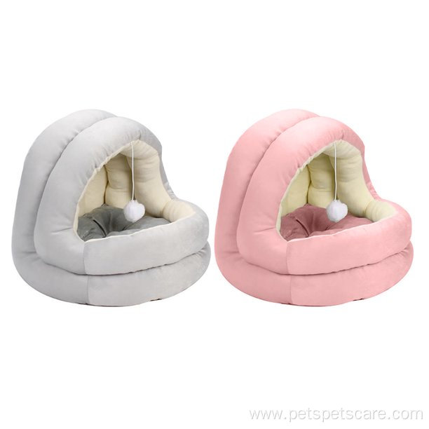 Dog Kennel Cave Hanging Ball Indoor Puppy House