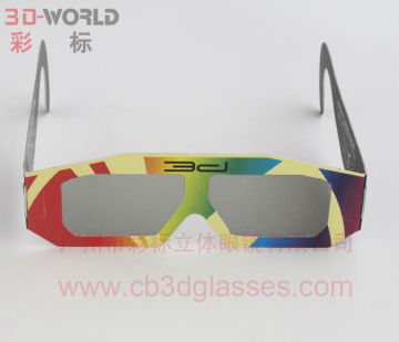 wholesale foldable paper fireworks glasses