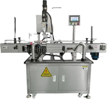 Automatic Glass Jar Plastic Lid Closing Machine - Bottle Capping Equipment