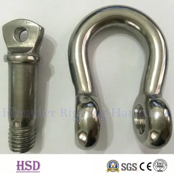 Ss316 G209 U. S. Screw Pin Anchor Bow Shackle of Rigging
