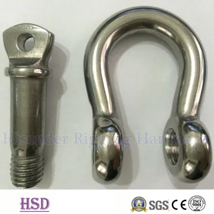 Ss316 G209 U. S. Screw Pin Anchor Bow Shackle of Rigging
