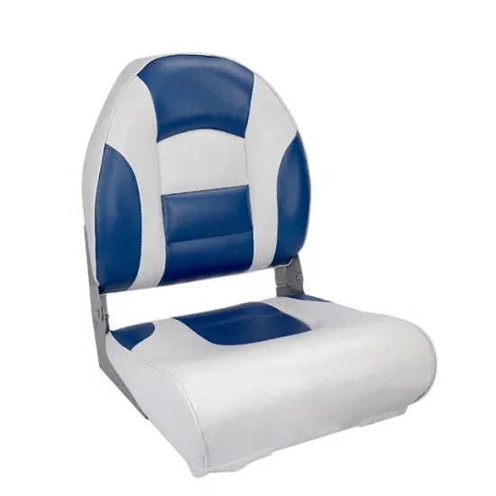 Marine Fast Ferry Seats Manufacture: Deluxe High Back Folding Boat Seat for Fishing Boats