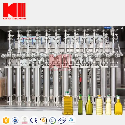 Auto Cooking Food Oil Filling Machine for Complete Projects