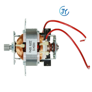 Electric ac universal motor for hand blender mixer