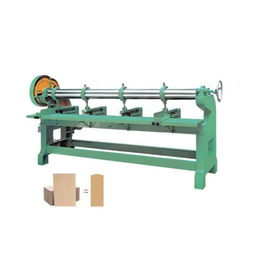ZH-QJ Manual Eccentric Slotter Carton Making Machine