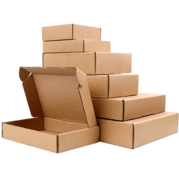 Brown Rectangular Folding Corrugated cardboard box Packaging