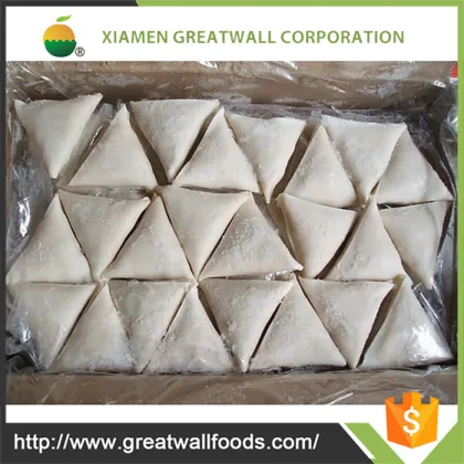 IQF frozen samosa pastry