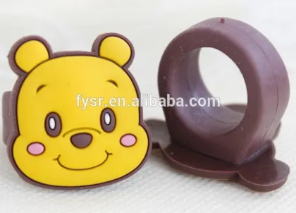 finger ring band silicone rubber ring for children tools silicone rubber ring band