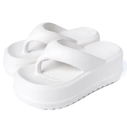 Wholesale EVA Foam Thick Sole Flip -Flops Slippers