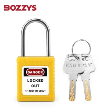 OEM Manufacturer Safety Padlock with Master Key and 38MM Stainless Steel Shackle