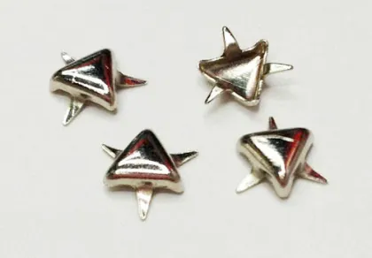 Flat Triangle Nailhead, Triangle Spike Nailheands