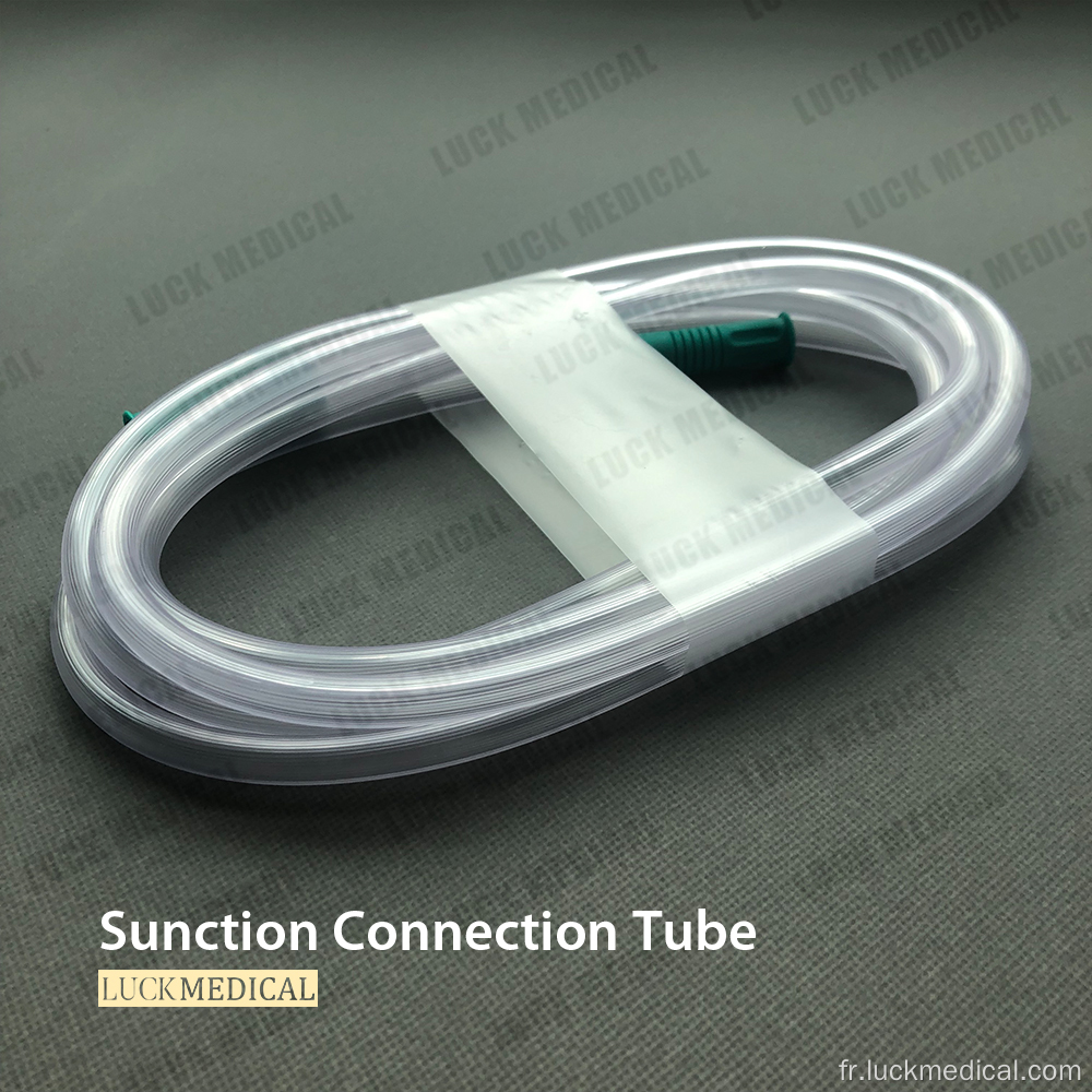 PVC médical jetable tube de connexion externe