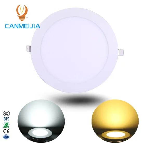 Ultra Slim Round LED Panel Light - Square 3W-24W LED Ceiling Downlight 85-265V