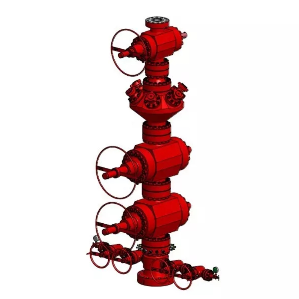 Ölfeld Wellhead Weihnachtsbaum