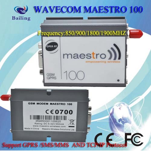 Gsm/gprs Maestro 100 Modem With Tcp/ip Base On Q24plus Module, High Quality Gsm/gprs