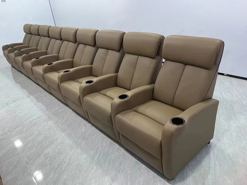 Free Combination Home Theater Recliner Sofa