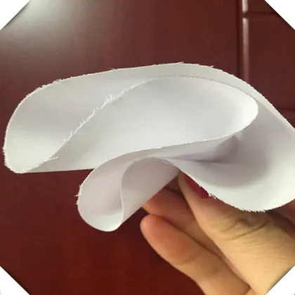 Polyester Cotton Mixed Woven White Fabric