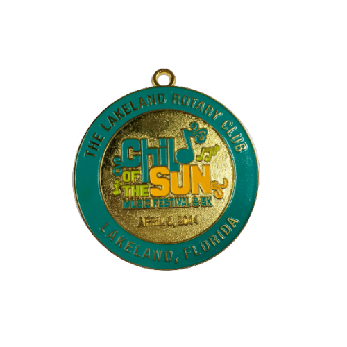 Custom Metal Medals Manufactured Running Sports Prizes