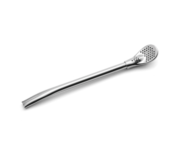 Stainless steel mate tea straw infuser