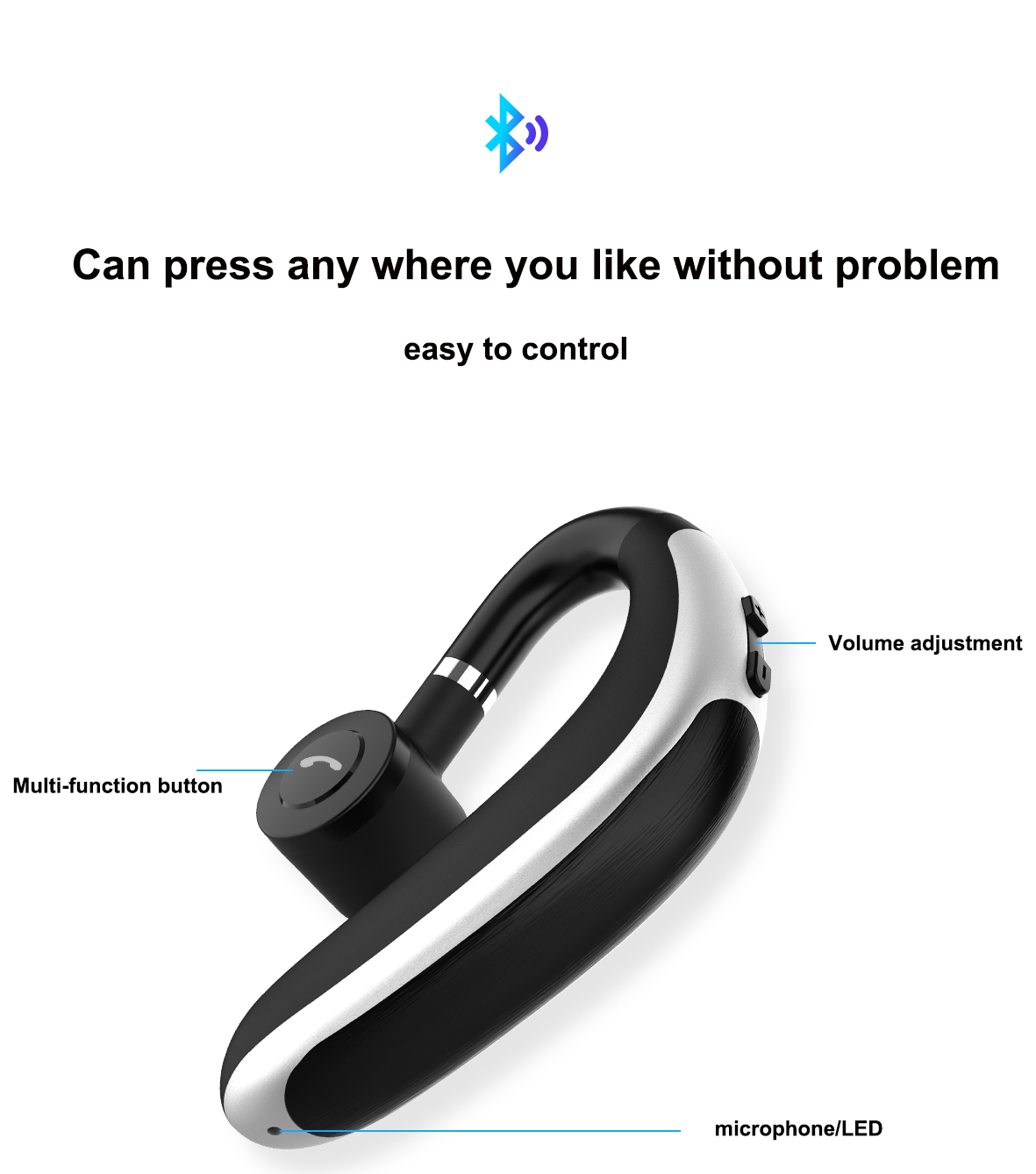 light headphones wireless blue tooth