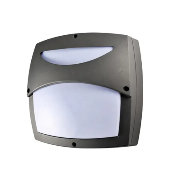 Aluminium Die Cast PC Cover E27 Socket Square Bulkhead Light Housing IP65 Waterproof Outdoor Lamp
