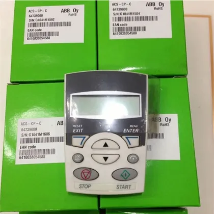 ABB Frequency Converter HVAC System Spare Parts - ACS-CP-C ABB-HMI 64739000 Control Panel