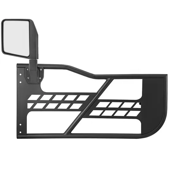 Universal Offroad Car Half Door with Side Mirror for Wrangler JL 2018-2021