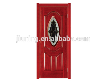 China Front wood door designs composite solid wood door