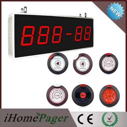 Catering equipment led display receiver