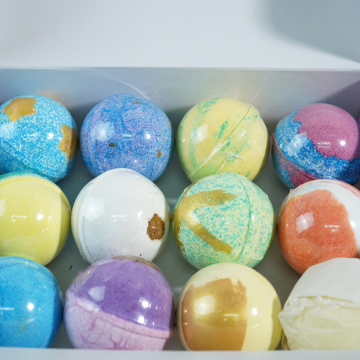 Custom Organic Bath Fizzy Bombs & Spa Salts - GMPC Certified Factory