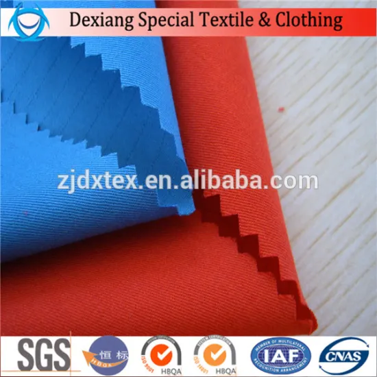 CVC wicking spendex popeline textile antistatic fabric
