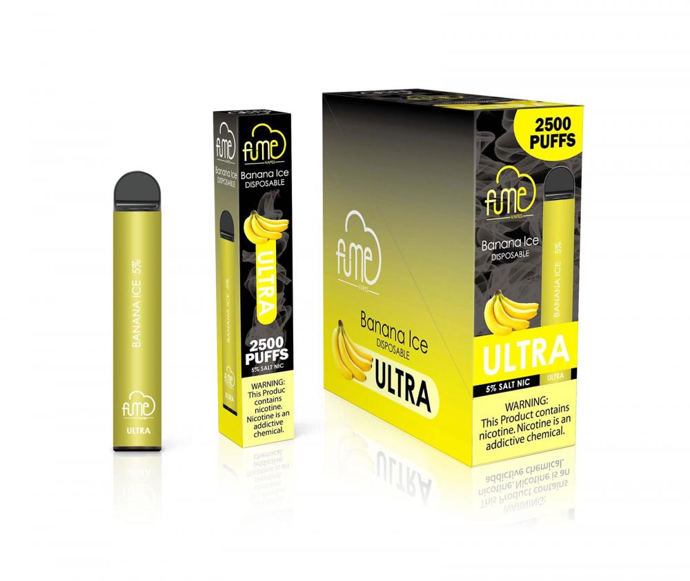 Fume Ultra Disposable Vape Banana Ice C2bd65fa 5e59 4628 Bb54 419be15e43b1
