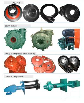 Replaceable Metal /Rubber Slurry Pump Spare Parts
