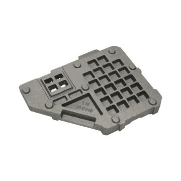 Placa de montaje plana del dispositivo semiconductor