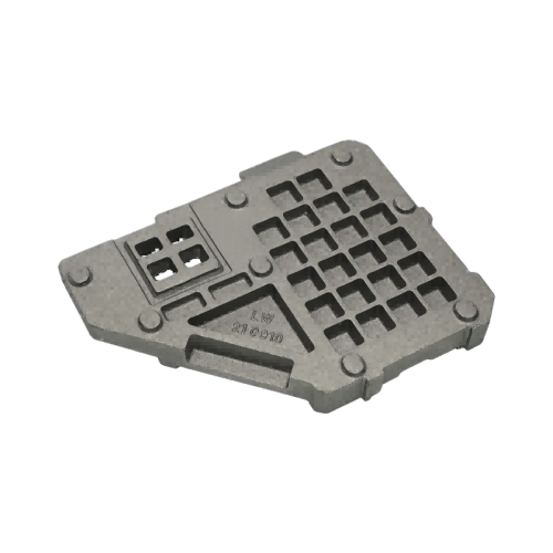 Placa de montaje plana del dispositivo semiconductor