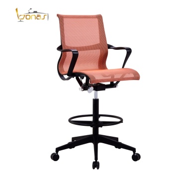 BONAS Ergonomic Mesh Drafting Chair with Armrest