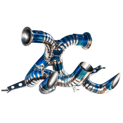 Custom Titanium Exhaust Pipe for Bugatti Veyron 2005-2016