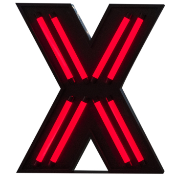 Custom Metal Frame LED Illuminated 3D Letter Signs for Shop Floors