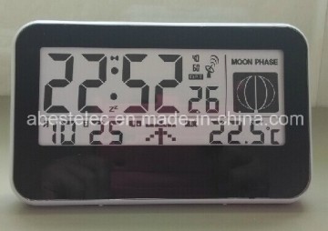 Jjy Radio Controlled Alarm Clock with Moon Phase