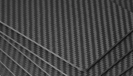 CNC cut parts 3K carbon fiber