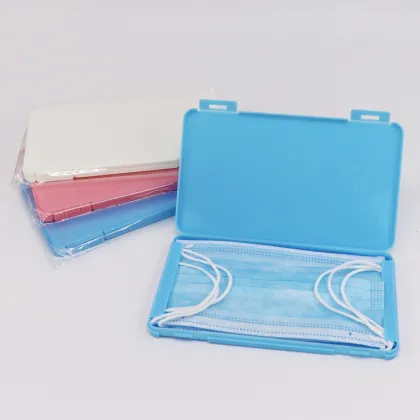 Face Shield Box Dustproof Mask Container Plastic case